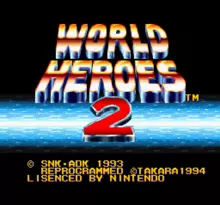 Image n° 4 - screenshots  : World Heroes 2 (Beta)